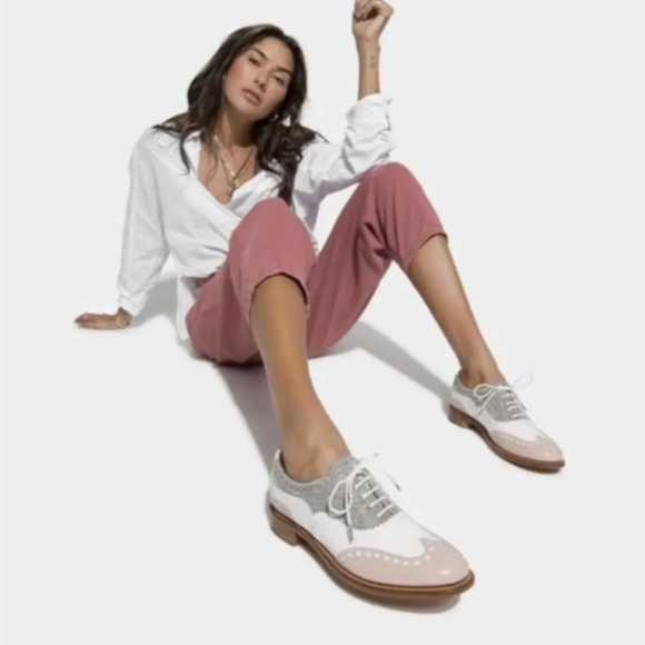 Office of Angela Scott Mr. Doubt Oxford in Cupcake - women's size 40 - Picture 3 of 8